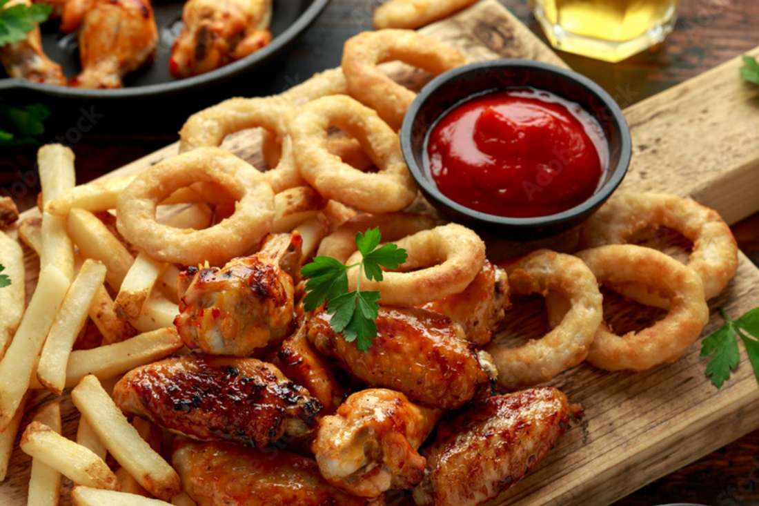 Sauced and Loaded Wings