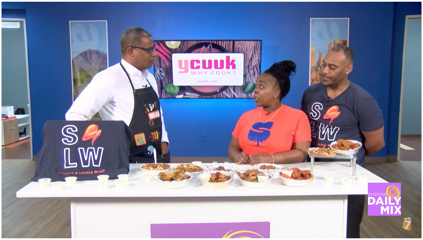 Sauced and Loaded Wings